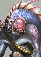 插画学校-游戏角色-鱼人