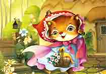 插画学校-送给姥姥的礼物